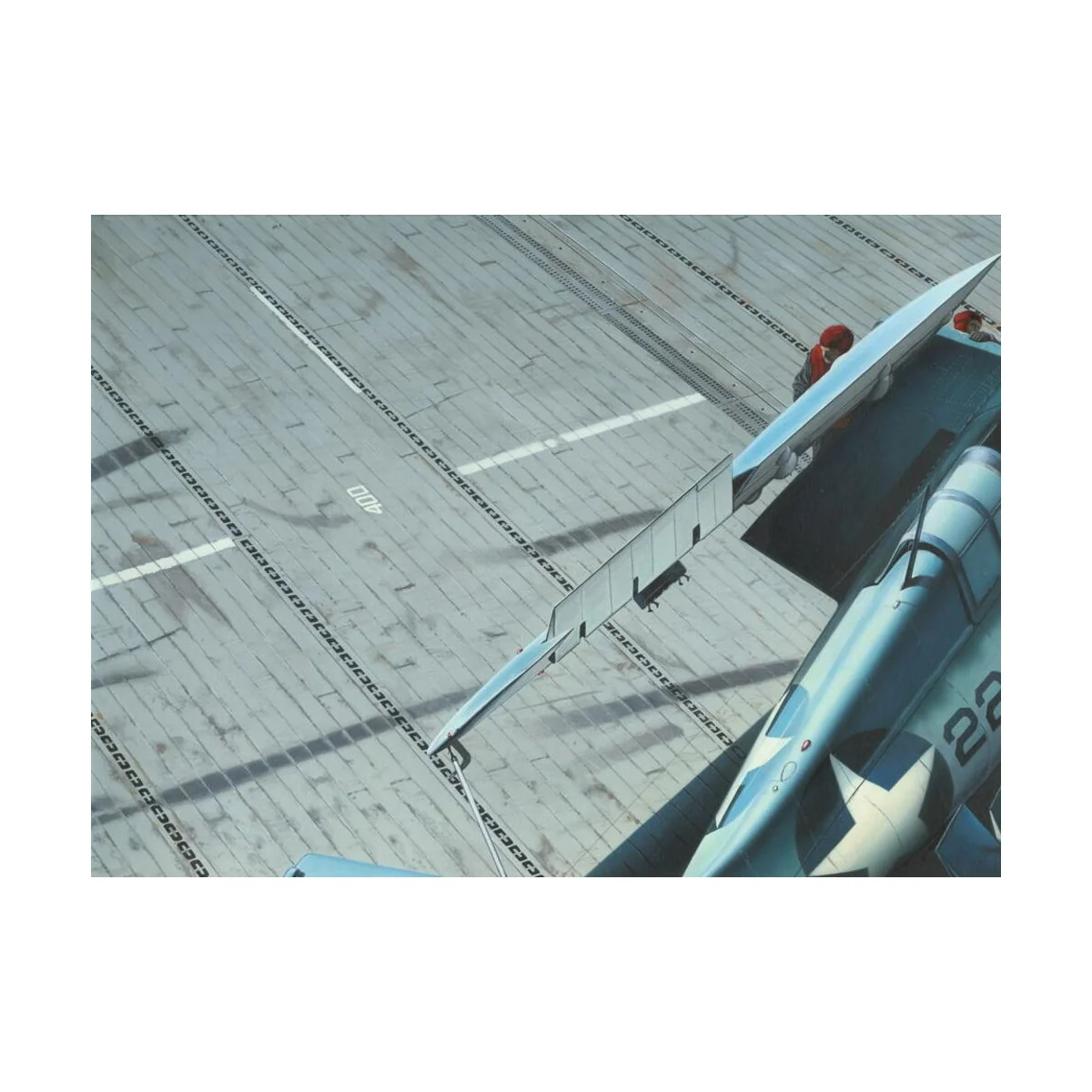 US Navy Aircraft Carrier Deck EDUARD, 1/48 - Eduard Plastic Kits 8802