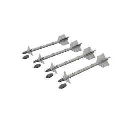 AIM-9M/L PRINT, 1/72 - Eduard Accessories 672443