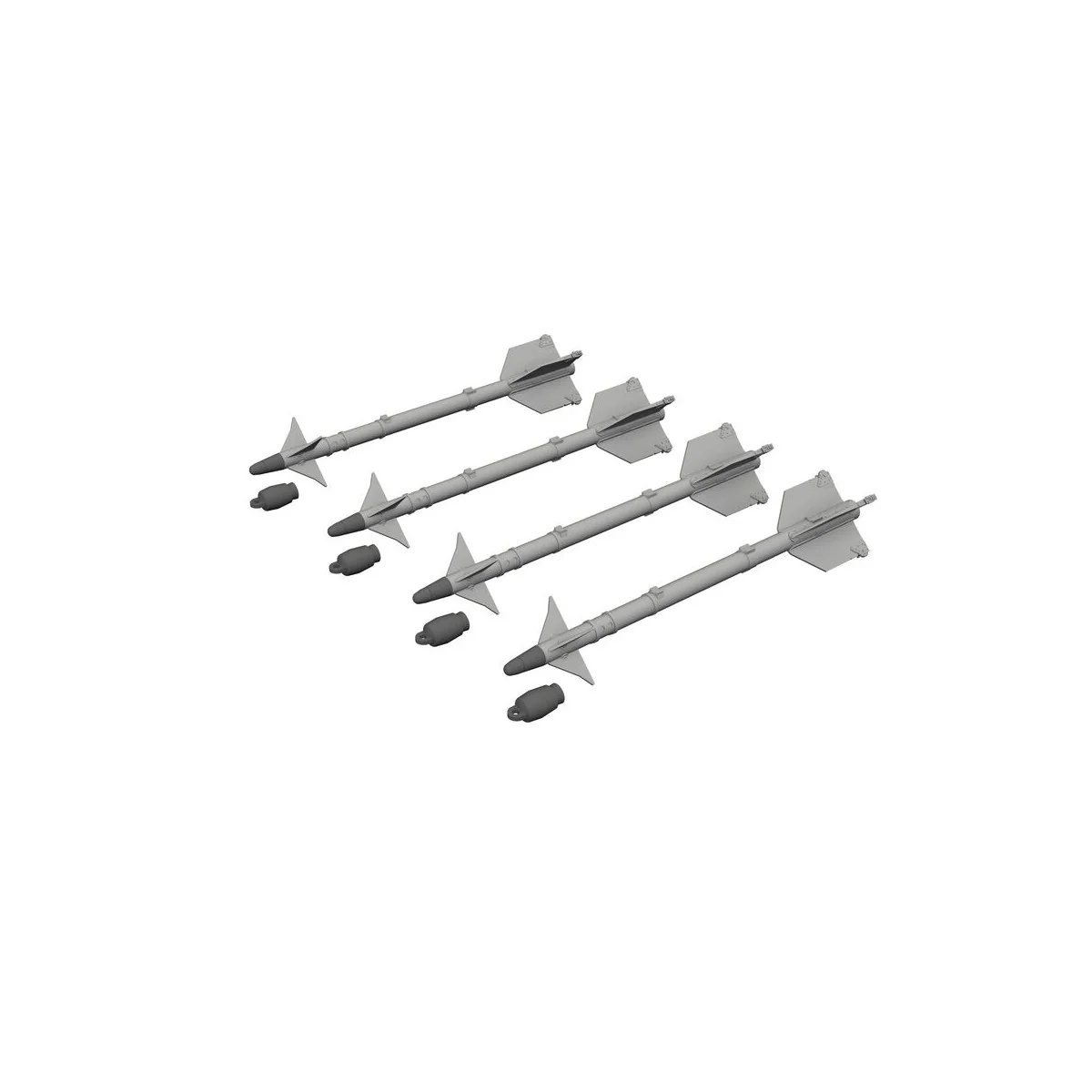 AIM-9M/L PRINT, 1/72 - Eduard Accessories 672443