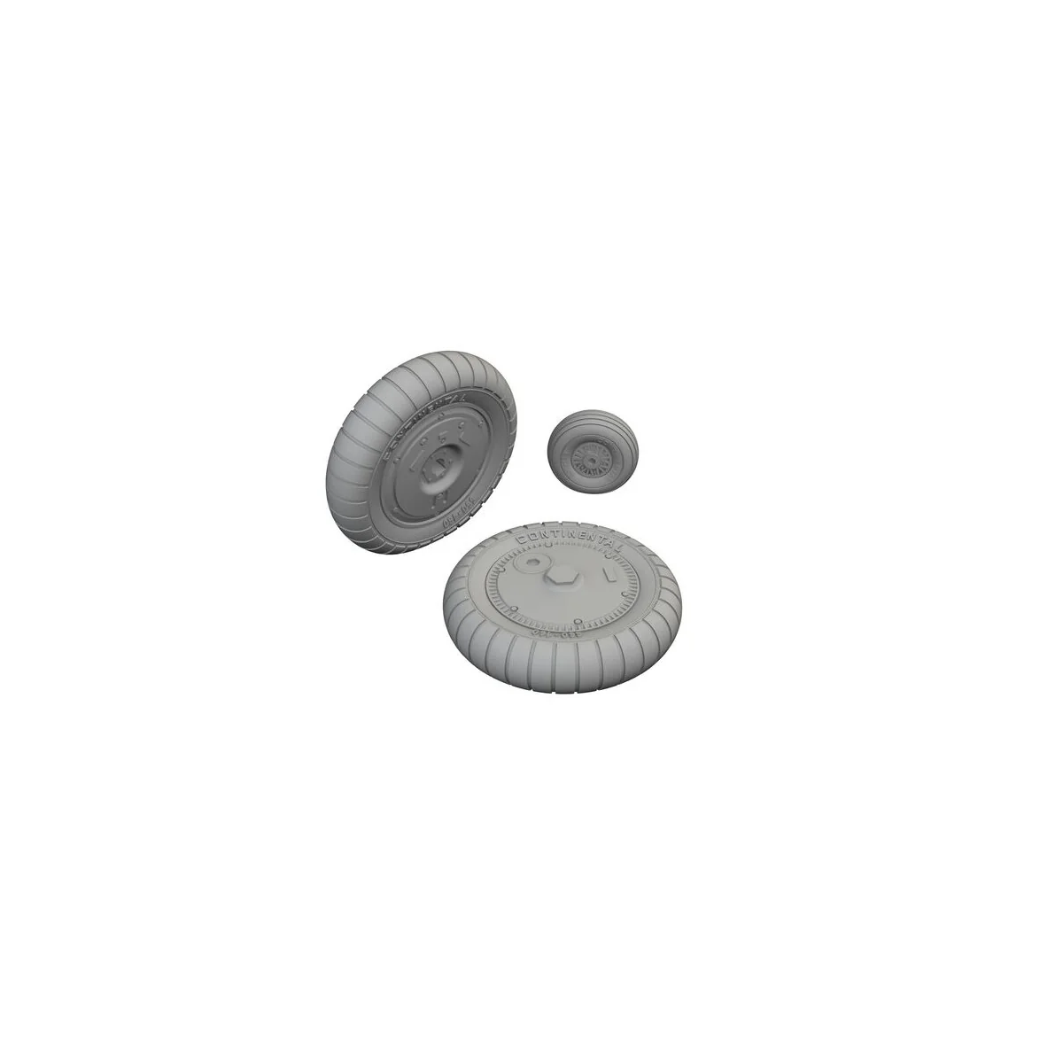 Bf 109G-5/6 wheels for Airfix, 1/24 - Eduard Accessories 624008 Bf 109G-5/6 wheels for Airfix, 1/24 - Eduard Accessories 624008