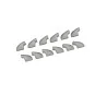 Bf 109G-5/6 exhaust stacks PRINT for Airfix, 1/24 - Eduard Accessor... Bf 109G-5/6 exhaust stacks PRINT for Airfix, 1/24 - Eduard Accessor...