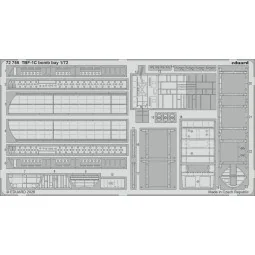 TBF-1C bomb bay for Hobby Boss, 1/72 - Eduard Accessories 72755