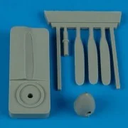 Fairchild Au-23A propeller for Roden, 1/48 - Quickboost QB48 334 Fairchild Au-23A propeller for Roden, 1/48 - Quickboost QB48 334