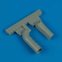 Fairchild Au-23A exhaust for Roden, 1/48 - Quickboost QB48 335