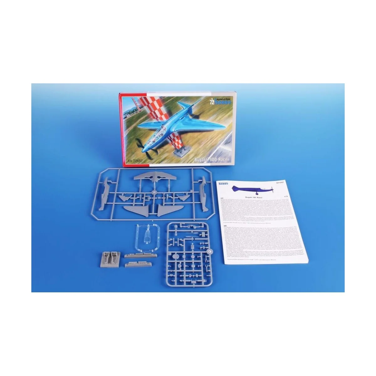 Bugatti 100 'French Racer Plane', 1/72 - Special Hobby 100-SH72457