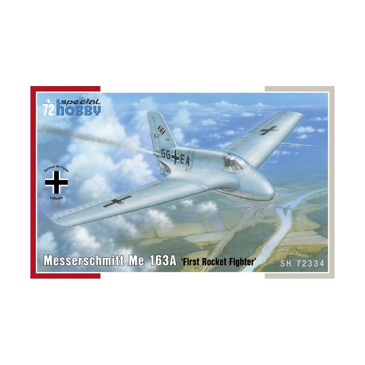 Messerschmitt Me 163A, 1/72 - Special Hobby 100-SH72334 Messerschmitt Me 163A, 1/72 - Special Hobby 100-SH72334