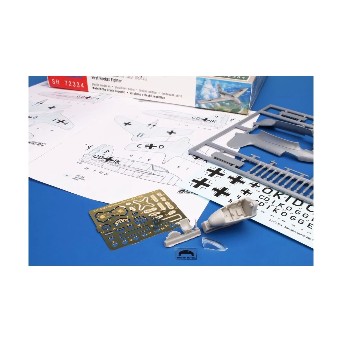 Messerschmitt Me 163A, 1/72 - Special Hobby 100-SH72334 Messerschmitt Me 163A, 1/72 - Special Hobby 100-SH72334