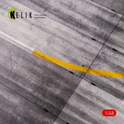 PAG-14 Base - Acrylic 3 mm (410 x 270 mm) (410 g) 1/48 - Kelik KS48002