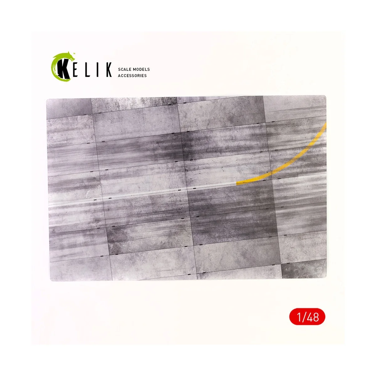 PAG-14 Base - Acrylic 3 mm (410 x 270 mm) (410 g) 1/48 - Kelik KS48002