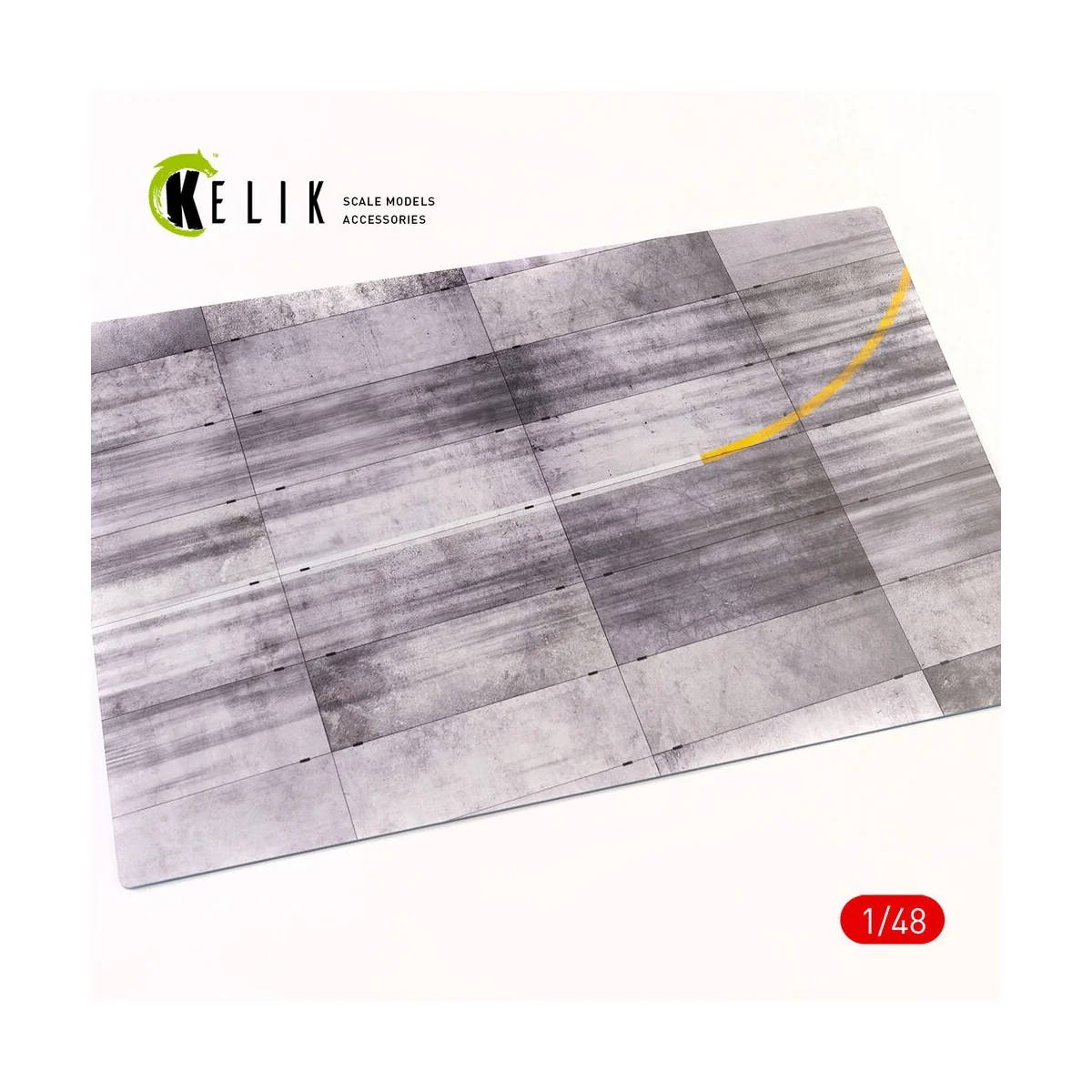 PAG-14 Base - Acrylic 3 mm (410 x 270 mm) (410 g) 1/48 - Kelik KS48002