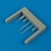 MC.200 Saetta pitote tubes & antennas, 1/48 - Quickboost QB48 341 MC.200 Saetta pitote tubes & antennas, 1/48 - Quickboost QB48 341