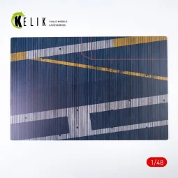 USS Bon Homme Richards (CV-31) 1962 - Acrylic 3 mm (410 x 270 mm) (...