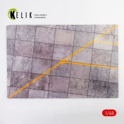 Spangdalem AirBase - 90-th - Acrylic 3 mm (410 x 270 mm) (410 g) 1/...