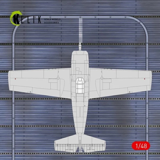 USS Gambier Bay (CVE-73) - Acrylic 3 mm (410 x 270 mm) (410 g) 1/48...