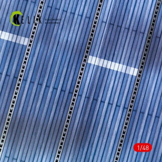 USS Gambier Bay (CVE-73) - Acrylic 3 mm (410 x 270 mm) (410 g), 1/4...