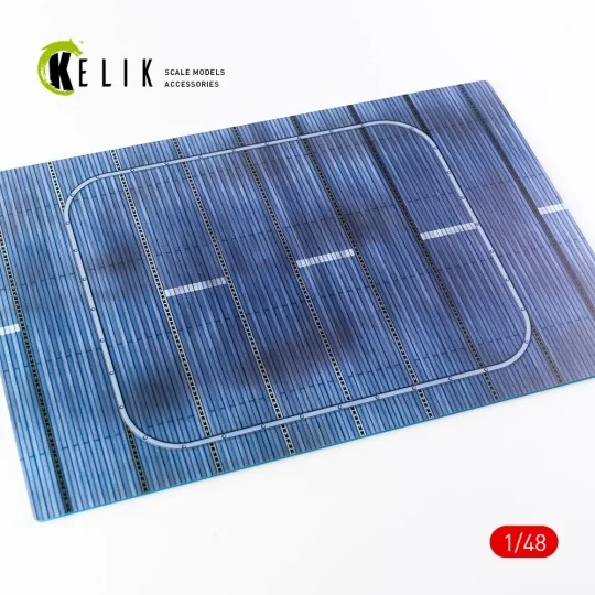 USS Gambier Bay (CVE-73) - Acrylic 3 mm (410 x 270 mm) (410 g), 1/4...