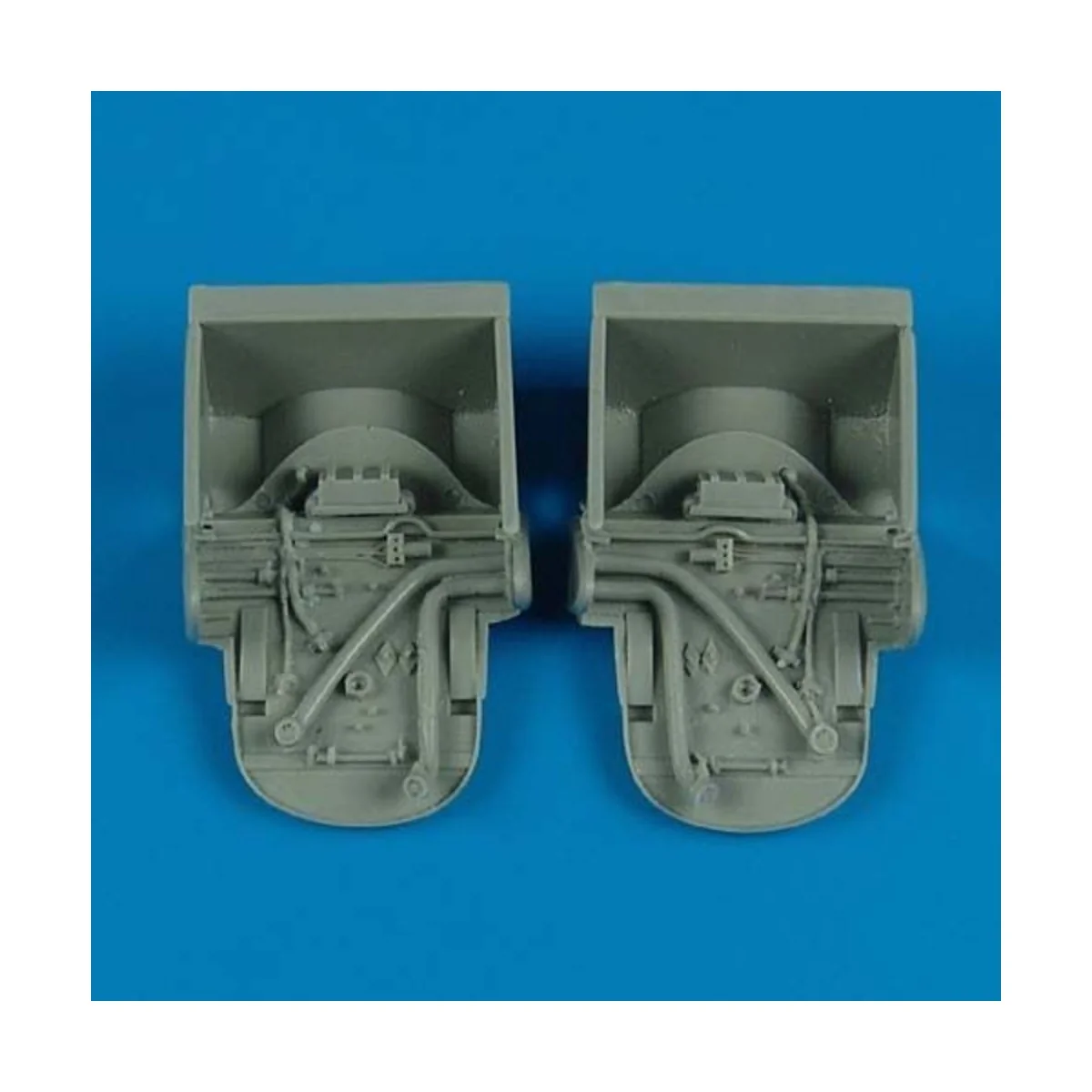 Bf 110C/D engine bulkhead for CyberHobby, 1/48 - Quickboost QB48 352