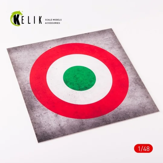 Italy Roundel - Acrylic 3 mm (240 x 240 mm) (190g) (1/72 - 1/48) 1/... Italy Roundel - Acrylic 3 mm (240 x 240 mm) (190g) (1/72 - 1/48) 1/...