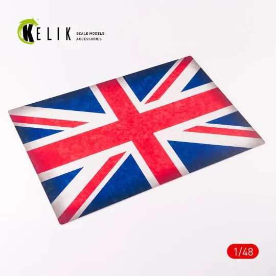 United Kingdom Flag - Acrylic 3 mm (410 x 270 mm) (410 g), 1/48 - K... United Kingdom Flag - Acrylic 3 mm (410 x 270 mm) (410 g), 1/48 - K...