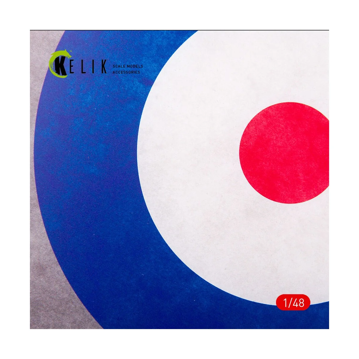 United Kingdom Roundel - Acrylic 3 mm (240 x 240 mm) (190g) (1/72 -...