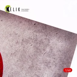 Japan Flag - Base - Acrylic 3 mm (410 x 270 mm) (410 g) (1/72 - 1/3...