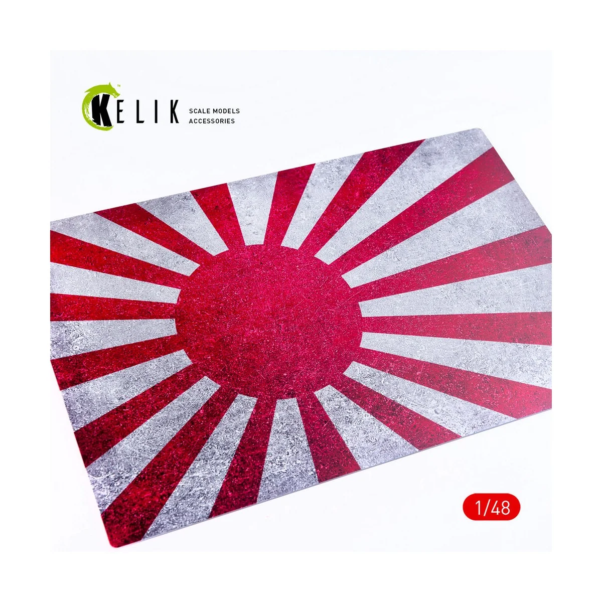 Japan Naval Flag - Base - Acrylic 3 mm (410 x 270 mm) (410 g) (1/72...