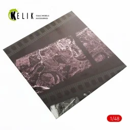 Photoreconnaisance Plane Stand - Base - Acrylic 3 mm (240 x 240 mm)...