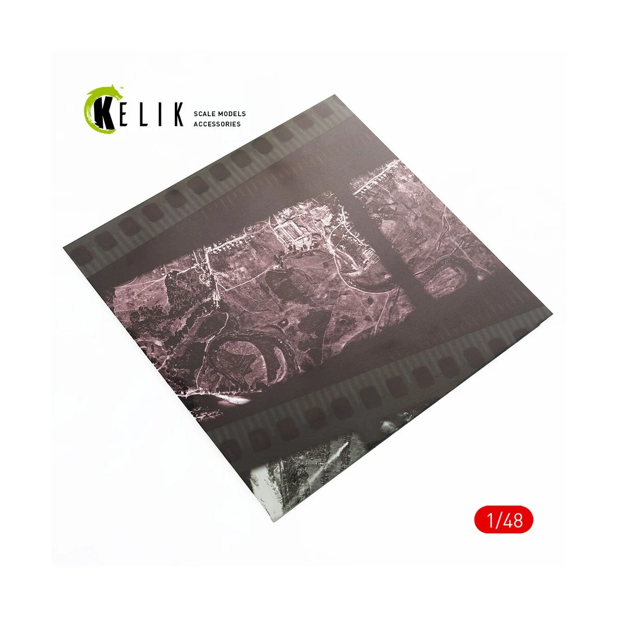 Photoreconnaisance Plane Stand - Base - Acrylic 3 mm (240 x 240 mm)...