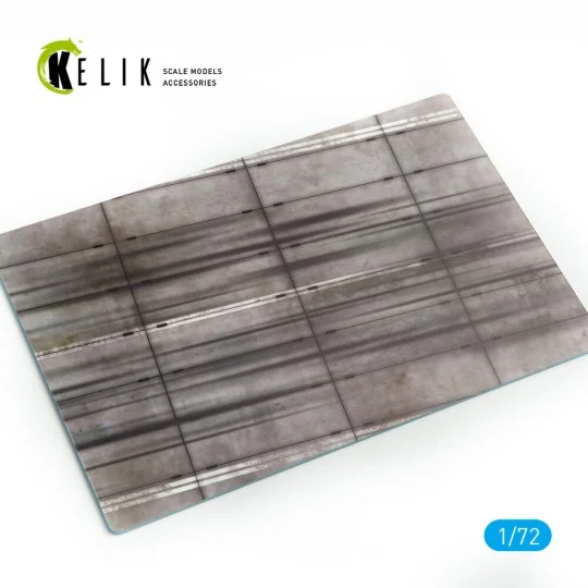 Concrete plates type 1 Base - Acrylic 3 mm (280 x 180 mm) (170 g) 1...