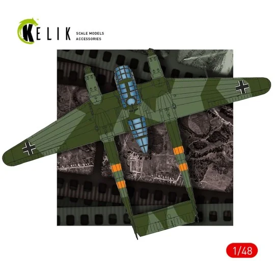 Photoreconnaisance Plane Stand - Base - Acrylic 3 mm (240 x 240 mm)...