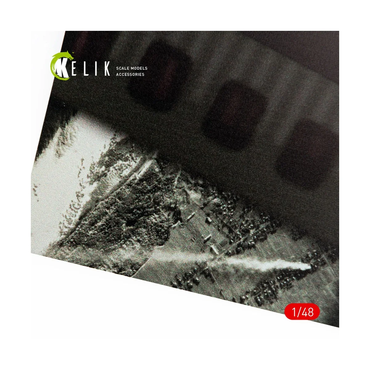 Photoreconnaisance Plane Stand - Base - Acrylic 3 mm (240 x 240 mm)...