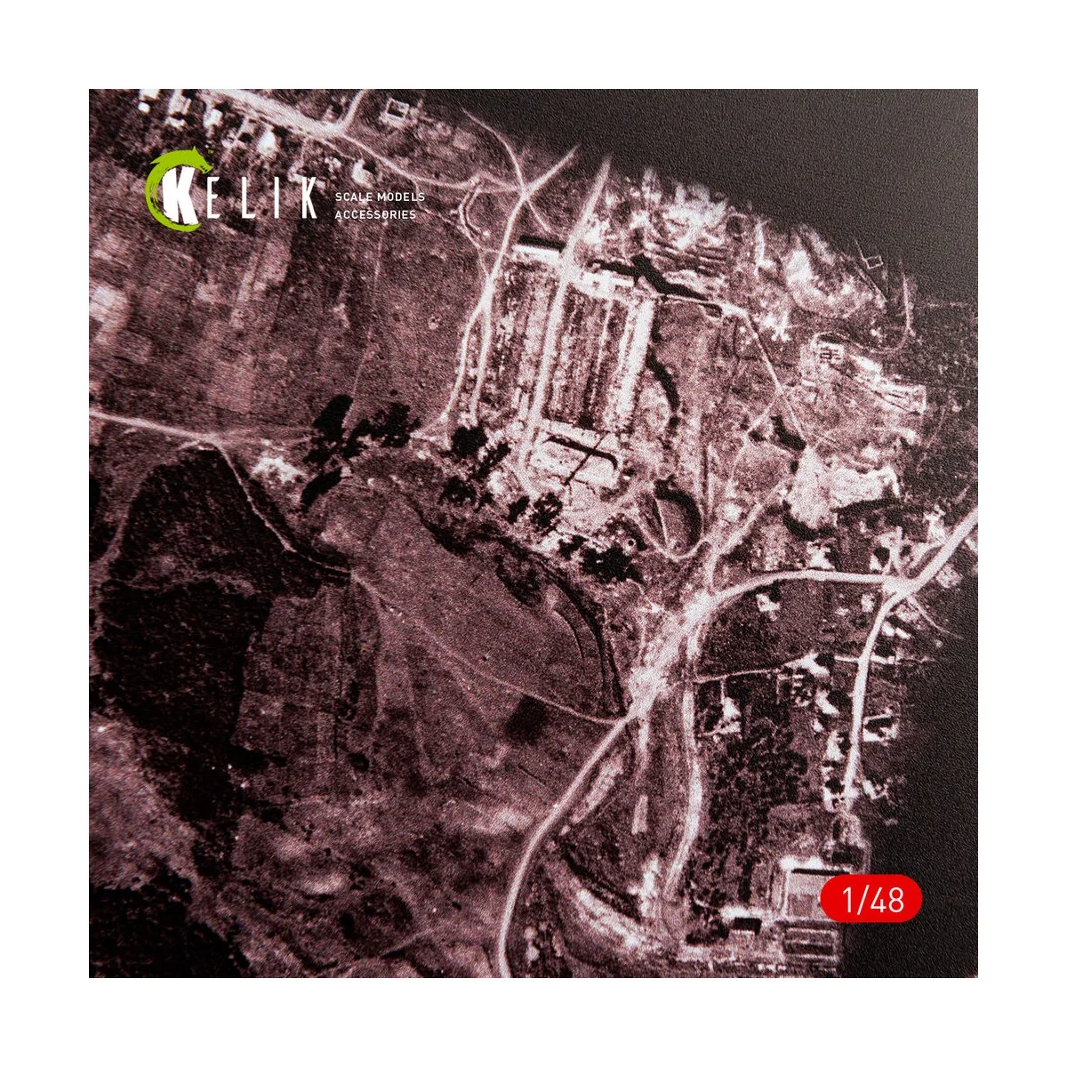 Photoreconnaisance Plane Stand - Base - Acrylic 3 mm (240 x 240 mm)...