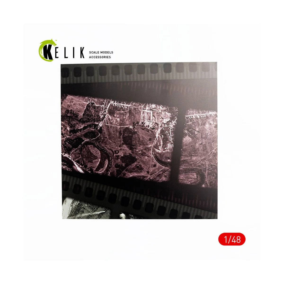 Photoreconnaisance Plane Stand - Base - Acrylic 3 mm (240 x 240 mm)...