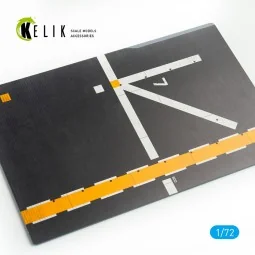 Deck of the aircraft carrier USS Tripoli Base - Acrylic 3 mm (280 x...