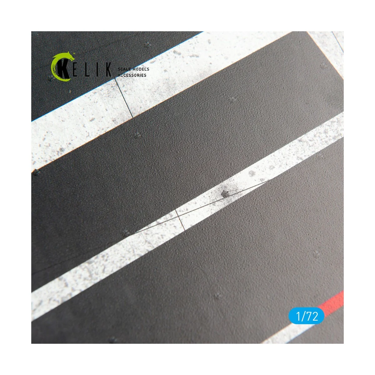 Deck of the aircraft carrier type Nimitz Base - Acrylic 3 mm (280 x...