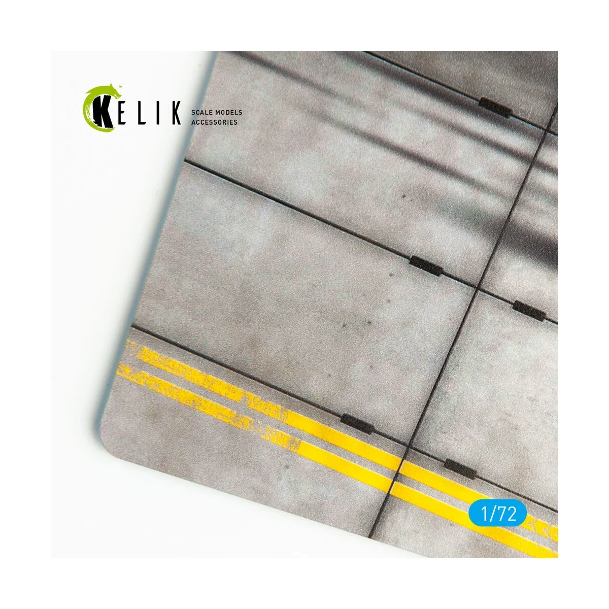 Concrete plates type 2 Base - Acrylic 3 mm (280 x 180 mm) (170 g), ...