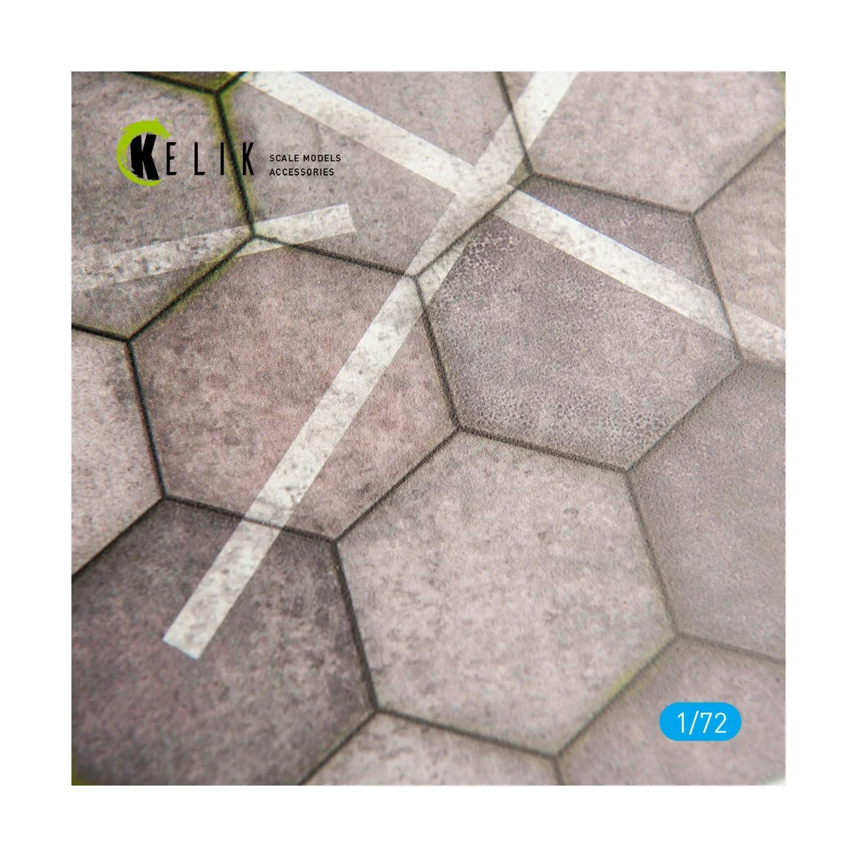 Hexagonnal concrete plates for Aircraft and Helicopters Base - Acry...