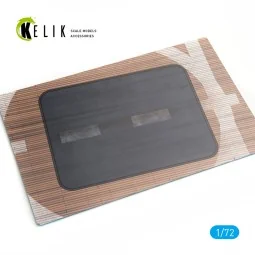 IJN KAGA 1941 Base - Acrylic 3 mm (280 x 180 mm) (170 g) 1/72 - Kel...