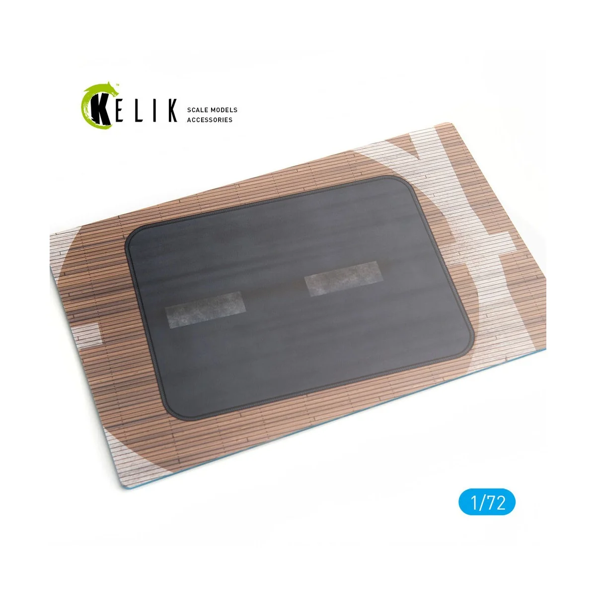 IJN KAGA 1941 Base - Acrylic 3 mm (280 x 180 mm) (170 g) 1/72 - Kel...