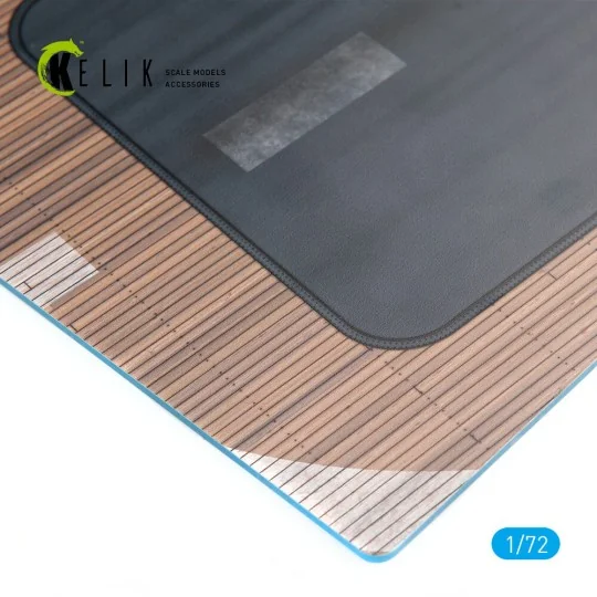 IJN KAGA 1941 Base - Acrylic 3 mm (280 x 180 mm) (170 g) 1/72 - Kel...