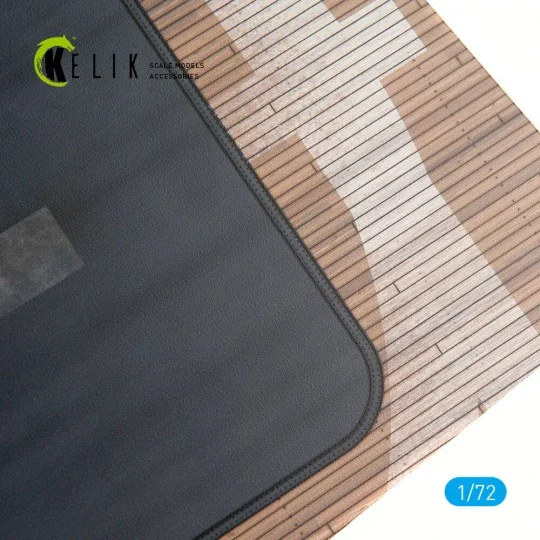 IJN KAGA 1941 Base - Acrylic 3 mm (280 x 180 mm) (170 g) 1/72 - Kel...