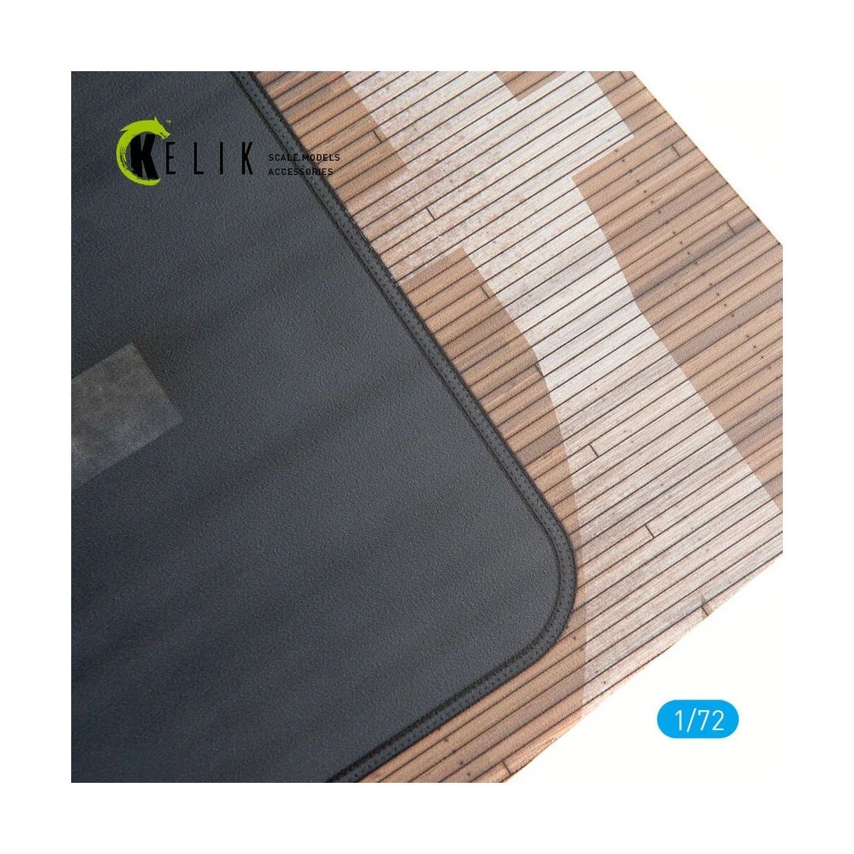 IJN KAGA 1941 Base - Acrylic 3 mm (280 x 180 mm) (170 g) 1/72 - Kel...