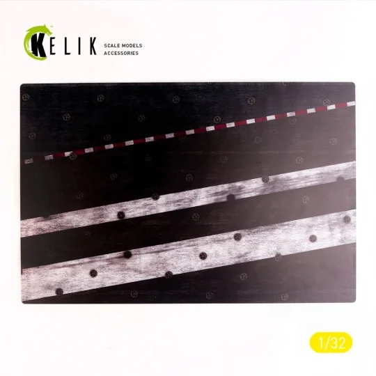 CVN-68 USS Nimitz Type 2 - Base - Acrylic 3 mm (410 x 270 mm) (410 ...