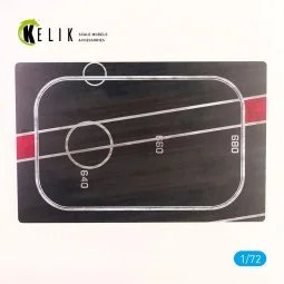 HMS Victoriuos rear Lift 1964 Base - Acrylic 3 mm (280 x 180 mm) (1...