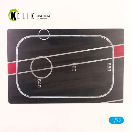 HMS Victoriuos rear Lift 1964 Base - Acrylic 3 mm (280 x 180 mm) (1...