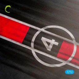 HMS Victoriuos runway 1964 Base - Acrylic 3 mm (280 x 180 mm) (170 ...