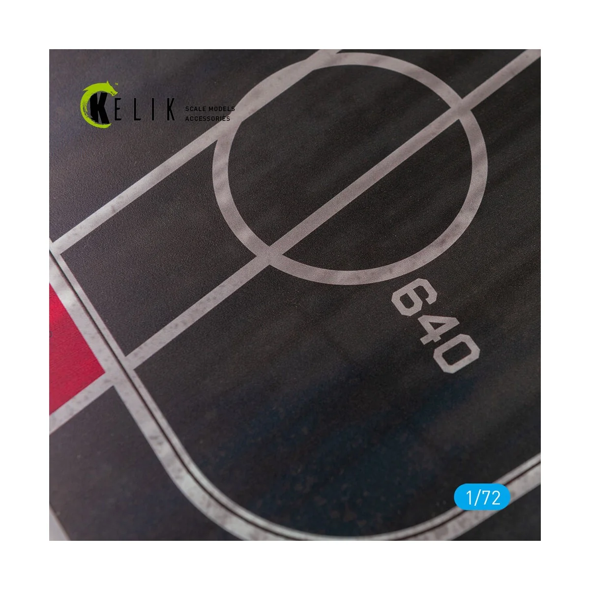 HMS Victoriuos rear Lift 1964 Base - Acrylic 3 mm (280 x 180 mm) (1...