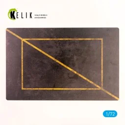 MEXICO Santa Lucia air base - Base - Acrylic 3 mm (280 x 180 mm) (1...