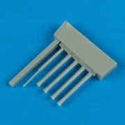 N1K1 Shiden gun barrels for Hasegawa - Quickboost QB48 370