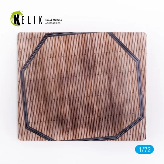 Flugzeugtrager Graf Zeppelin Base - Acrylic 3 mm (180 x 214 mm) 1/7...